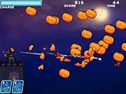 Pumpkin Archer smashing pumpkins free online game on PlayArcadeHub