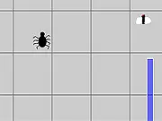 Play Spider Attack free online arcade game eating flies dodging lasers