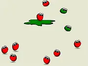 Play Blob Farm free online puzzle strategy game protecting blobs
