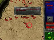 Invasion From Hell Survival free online game screenshot showing soldiers defending a base against waves of demon enemies