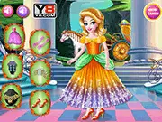 Princess Carriage Wash online free game for kids showing cleaning and decoration