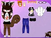 Ecto the nerdy cute fox free online game character with glasses and a charming expression