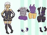 Mikistrychnos free online game featuring a stylish chic character with a bold attitude.