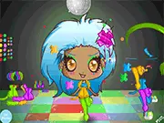 Dancing Chibi Doll online free dress up game clothes fashion adorable dancing outfits