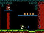 Play Lognes Island free online game, action platformer with turtles and gorillas, retro side-scrolling game