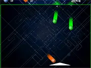 Screenshot of LightBalls online game, showing many colorful balls filling up the screen in a fast-paced environment