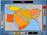 Middle East Geography Quiz Free Online Game Map