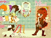 Mimi Dressup free online rebel fashion game featuring unique and edgy outfits