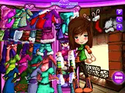 Little Susie Christmas free online holiday dress up and decoration game