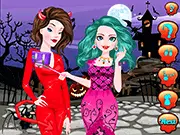 Play Modern Halloween Costume Design free online, sneaky fashion game, fix costume, select outfit and accessories