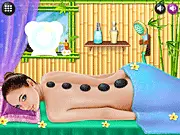 Maple Spa Time free online relaxing game massage dress up fashion wardrobe