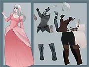 Alexis Dress Up fashion game online featuring a stylish girl in a 'badass' outfit and cool accessories