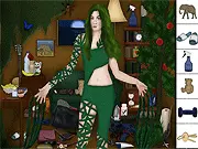 Mother Nature free online hidden object game, finding objects in a room, relaxing search-and-find puzzle game on PlayArcadeHub
