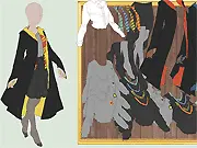 Hogwarts Uniform Dress Up free online game, female student fashion