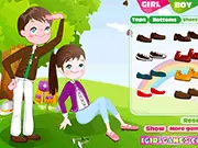 Romantic Spring Trip Dressup game, styling outfits for couples, play free fashion game online
