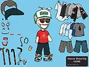 House MD Dress Up Game free online, styling Dr. Gregory House in casual clothes and accessories
