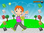 Play Happy School Boy Dressup online, free school uniform fashion game, style boy with backpack