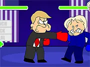 The Great American Fight! Clinton VS Trump free online political fighting game