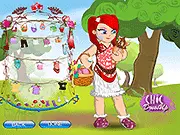 Pet Girl Dressup free online game, play cute anime fashion, style character with makeup and pet accessories