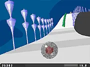 Wall Rider Free Online Game Screenshot - Ball Racing on Narrow Wall