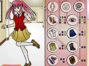 Bette Dress Up free online school theme fashion game
