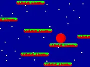 Ball Tower free online game screenshot, ball jumping with spacebar on PlayArcadeHub, challenging tower climbing game with arrow keys