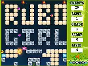 Super Robo Girl free online shooter game, robo girl shooting snappers to protect a tree, action defense game on PlayArcadeHub