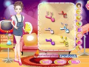 Pregnant Art Photos free online game screenshot, dress up pregnant woman in maternity outfits, fashion and styling game