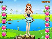Cutie Elena Dressup free online game fashion cute clothes makeover
