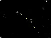 Comet Blaster free online arcade space shooter game on PlayArcadeHub - blasting asteroids in space