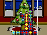 Puzmas free online falling block puzzle game screenshot - matching colored presents and gifts
