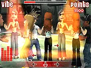 Dance Floor Destroyer rhythm game online, play free music arrow game, arcade dance simulator