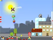 Play Super Muzhik 2 free action game online, use weapons to destroy enemies, epic hero throwing people