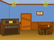 Your Quests Out West free online adventure game screenshot, exploring a spooky ghost town