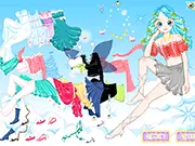 Air Goddess Dress Up free online game, styling and fashion game, fantasy dress up on PlayArcadeHub
