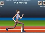 Play Grace QWOP free online physics-based running game parody with QWOP controls