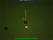 Caliber action shooter game screenshot, player managing limited ammo, shooting enemies, strategic weapon choice, play free online PlayArcadeHub