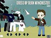 Dean Winchester character from the TV series Supernatural in a free online dress up game
