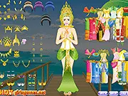 Play Mysterious Thailand Girl free online dress up game, Thai culture and fashion styling, Southeast Asian clothing game.
