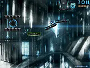 Tech Orb free physics puzzle game online drag and drop rotate platforms to guide the orb into the portal
