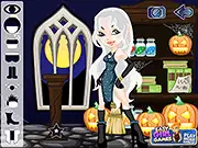Sabrina the Witch free online dress up game with magical fashion
