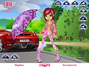 Rain Fun Dressup Free Online Game – Style outfits with raincoats and umbrellas on PlayArcadeHub
