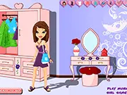 Play Fede Dressup free online game, back-to-school fashion styling, Bratz-face character dress up game.