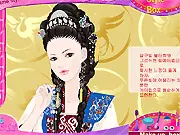 Play Korean Queen Makeup free online historical makeover game, applying traditional makeup to a queen figure, focusing on authentic Korean beauty standards.
