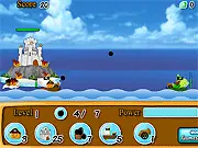 Play Puru.Puru - Pirates War free online ship cannon upgrade game