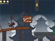 Lil' Red Kunoichi free online ninja platformer game with wall jumping and slicing enemies on PlayArcadeHub