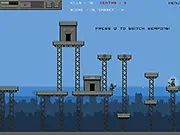 Play Time Twist Platform Shooter free online, action game with time travel, classic platform shooter with unique mechanic on PlayArcadeHub