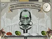 Free online game: The Incredible Dr. Fartalot, funny launch game, high-score flying game with props, arcade challenge