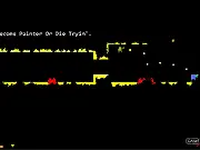 The Painter online game, free puzzle platformer, shoot colorful projectiles, magic paint box adventure on PlayArcadeHub