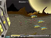 Mercenary of War game screenshot, soldier defending base from enemies, calling an airstrike online